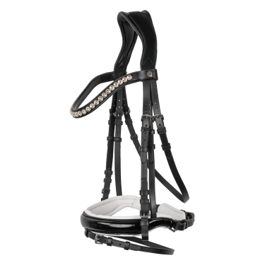 Brida Evermore X-Line Waldhausen Negro / blanco