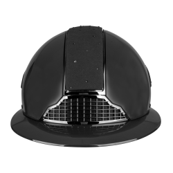 Casco de equitación Swing H24 Lady Spark Purpurina negra brillante
