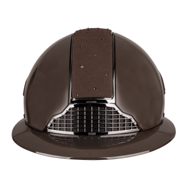 Casco de equitación Swing H24 Lady Spark Marrón brillante con purpurina Marrón Casco de equitación Swing H24 Lady Spark Marrón brillante con purpurina Marrón