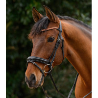 Frontal con purpurina Star Oro rosado Negro