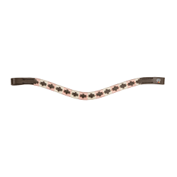 Frontal Waldhausen X-Line Polo marrón Rosa / beige