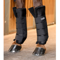 Protectores de cuadra y transporte Waldhausen, soporte para las articulaciones anteriores Negro Protectores de cuadra y transporte Waldhausen, soporte para las articulaciones anteriores Negro