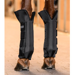 Protectores de cuadra y transporte Waldhausen, soporte para las articulaciones anteriores Negro Protectores de cuadra y transporte Waldhausen, soporte para las articulaciones anteriores Negro