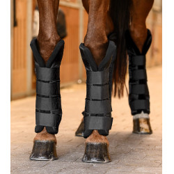 Protectores de cuadra y transporte Waldhausen, soporte para las articulaciones anteriores Negro Protectores de cuadra y transporte Waldhausen, soporte para las articulaciones anteriores Negro