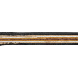 Cabezada de cuero Oxford X-Line Waldhausen negra Beige