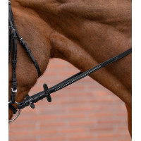 Riendas con topes Star Diamond Negro / blanco