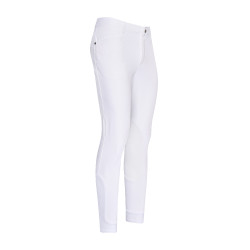 Pantalón de montar Euro-Star Camillo KneeGrip Blanco