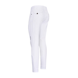 Pantalón de montar Euro-Star Camillo KneeGrip Blanco