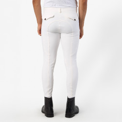 Pantalón de montar Euro-Star Camillo KneeGrip Blanco