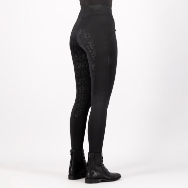 Euro-Star Dietse FullGrip Leggings de equitación para mujer Negro