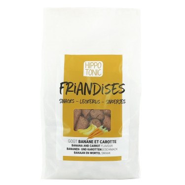 Hippo-Tonic caramelos para caballos con sabor a plátano y zanahoria Hippo-Tonic caramelos para caballos con sabor a plátano y zanahoria