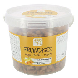 Hippo-Tonic caramelos para caballos con sabor a plátano y zanahoria Hippo-Tonic caramelos para caballos con sabor a plátano y zanahoria