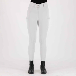 Pantalón de equitación Imperial Riding Bliss FullGrip Cristal Blanco Pantalón de equitación Imperial Riding Bliss FullGrip Cristal Blanco