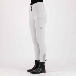 Pantalón de equitación Imperial Riding Bliss FullGrip Cristal Blanco Pantalón de equitación Imperial Riding Bliss FullGrip Cristal Blanco