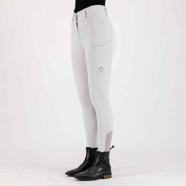 Pantalón de equitación Imperial Riding Bliss FullGrip Cristal Blanco Pantalón de equitación Imperial Riding Bliss FullGrip Cristal Blanco