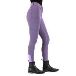 Pantalón de equitación Imperial Riding Bliss FullGrip Amatista Violeta Pantalón de equitación Imperial Riding Bliss FullGrip Amatista Violeta