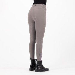 Pantalón de equitación HV Polo Favourite Midwaist FullGrip Arena oscuro Gris