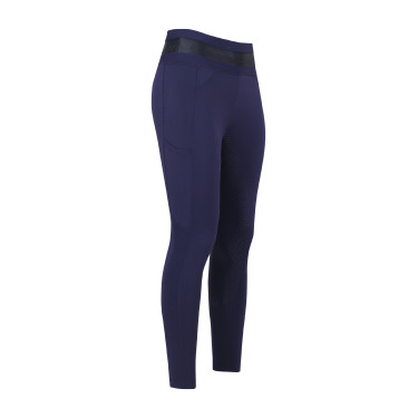 Legging de equitación Euro-Star Ares FullGrip Marino Azul marino