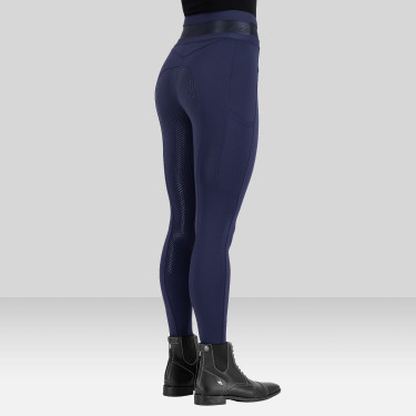 Legging de equitación Euro-Star Ares FullGrip Marino Azul marino