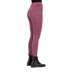 Legging de equitación Easy Rider Rihanna FullGrip Rosa de espino