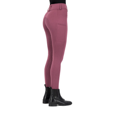 Legging de equitación Easy Rider Rihanna FullGrip Rosa de espino