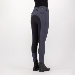 Pantalón de equitación Euro-Star Arielle Highwaist Grip Connect Full Imán Gris