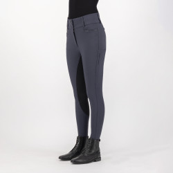 Pantalón de equitación Euro-Star Arielle Highwaist Grip Connect Full Imán Gris