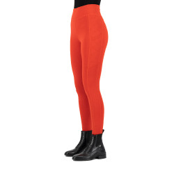 Legging de equitación Easy Rider Aya FullGrip Rojo atractivo