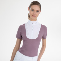 Polo de competición Euro-Star Ines Blanco