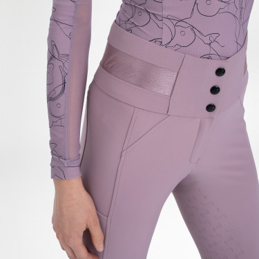 Pantalón de equitación Euro-Star Athletic Luxe FullGrip Saúco Marr&amp;amp;amp;oacute;n