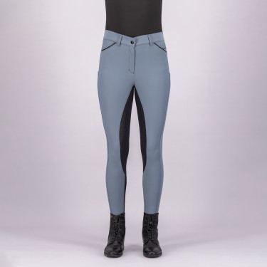 Pantalón de equitación Euro-star Arista diamond FullGrip Plomo negro Azul Pantalón de equitación Euro-star Arista diamond FullGrip Plomo negro Azul