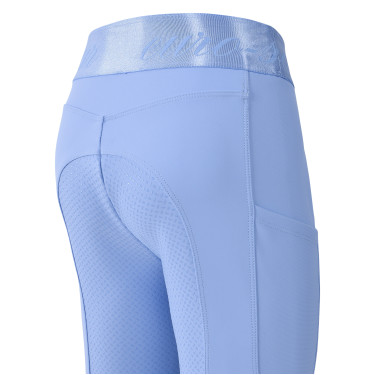 Pantalón de equitación Euro-Star Impressive FullGrip para niños Azúl claro Pantalón de equitación Euro-Star Impressive FullGrip para niños Azúl claro