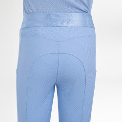 Pantalón de equitación Euro-Star Impressive FullGrip para niños Azúl claro Pantalón de equitación Euro-Star Impressive FullGrip para niños Azúl claro