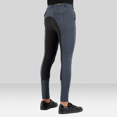 Pantalón de equitación Euro-star Gabriel Grip Connect Full Gris imán Pantalón de equitación Euro-star Gabriel Grip Connect Full Gris imán