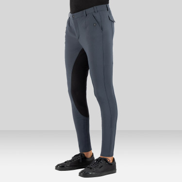 Pantalón de equitación Euro-star Gabriel Grip Connect Full Gris imán Pantalón de equitación Euro-star Gabriel Grip Connect Full Gris imán