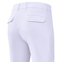Pantalón de equitación Euro-Star Camelio con grip en las rodillas para hombre Blanco