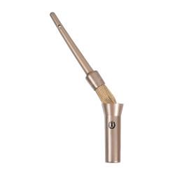 Pincel para cascos Imperial Riding pequeño contenedor Topo oscuro metálico Oro