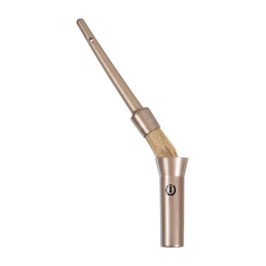 Pincel para cascos Imperial Riding pequeño contenedor Topo oscuro metálico Oro