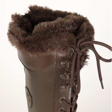 Botas de campo con cordones Nola Shires Moretta Castaño Marr&amp;amp;amp;oacute;n