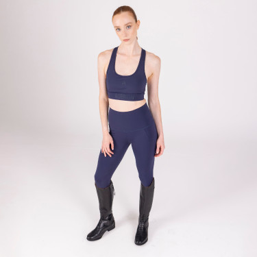Top deportivo React Shires Aubrion Medianoche Azul