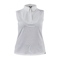 Blusa sin mangas con lazada al cuello Shires Aubrion Blanco