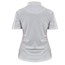 Camisa de concurso de manga corta Shires Aubrion Blanco
