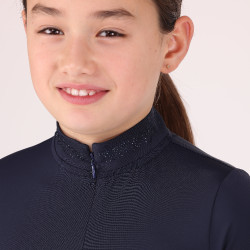 Camisa de concurso Optima Gx joven jinete Shires Aubrion Marino Azul marino Camisa de concurso Optima Gx joven jinete Shires Aubrion Marino Azul marino