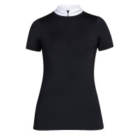 Camisa de concurso Optima LX Shires Aubrion Negro