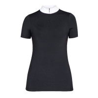 Camisa de concurso Optima Qx Shires Aubrion Negro