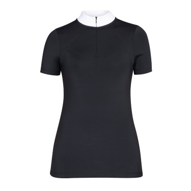 Camisa de concurso Optima Qx Shires Aubrion Negro