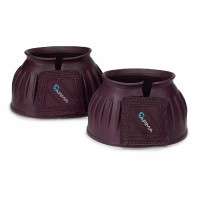 Campanas con cierre de velcro Shires Arma Negro cereza