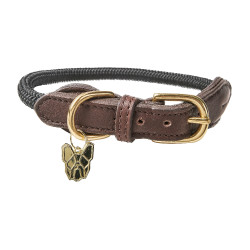 Collar de cuerda fina Shires Digby & Fox Negro