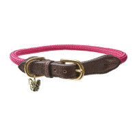 Collar de cuerda fina Shires Digby & Fox Rosa