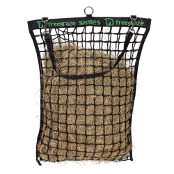 Red de heno Deluxe Shires FreeGraze Negro